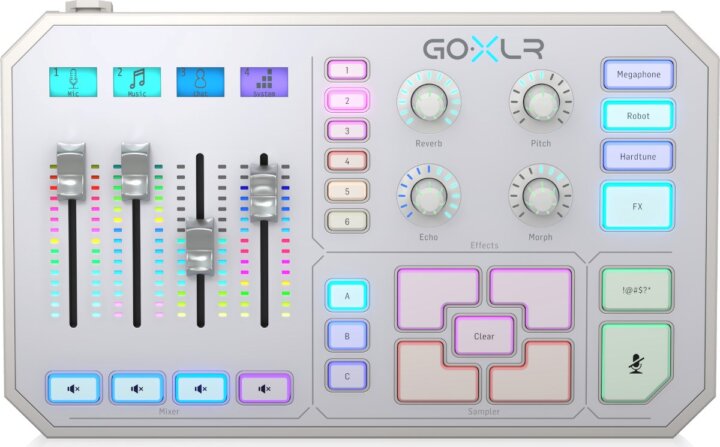 TC Helicon GO XLR-WH USB Streaming Sztereo Audio Interfész - Fekete