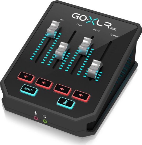 TC Helicon Go XLR Mini USB Streaming Audio Interfész - Fekete