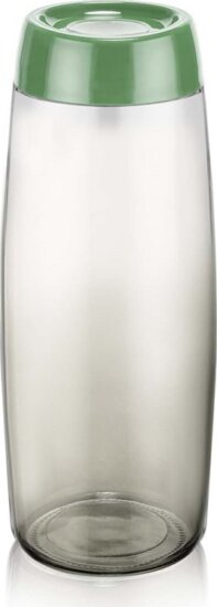 Iris C-00433 Rainbow Üveg ételtároló edény 1,6L - Zöld / átlátszó