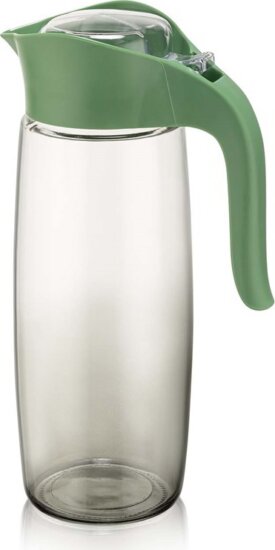 IRIS C-00403 Rainbow Üveg kancsó 1,6L - Zöld / átlátszó