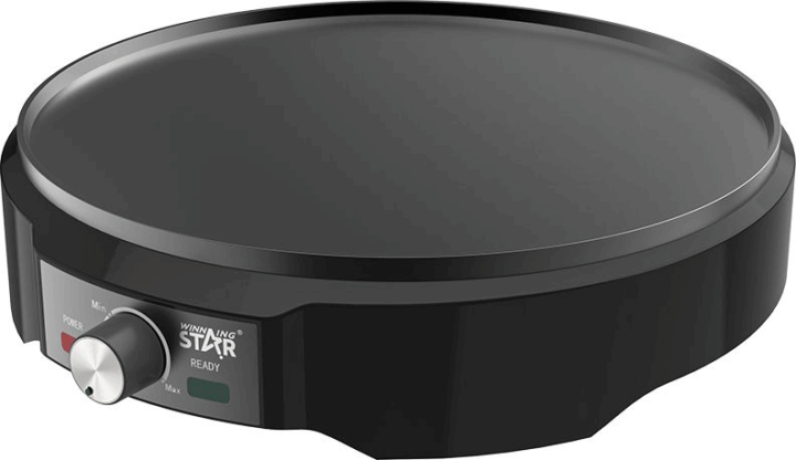 WinningStar DA00443 Elektromos Palacsintasütő 30 cm 1200 Watt - Fekete WinningStar DA00443 Elektromos Palacsintasütő 30 cm 1200 Watt - Fekete