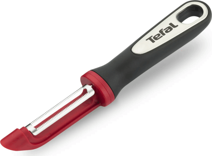 Tefal K2074014 Ingenio Dupla fogazott Kézi Hámozó - Piros