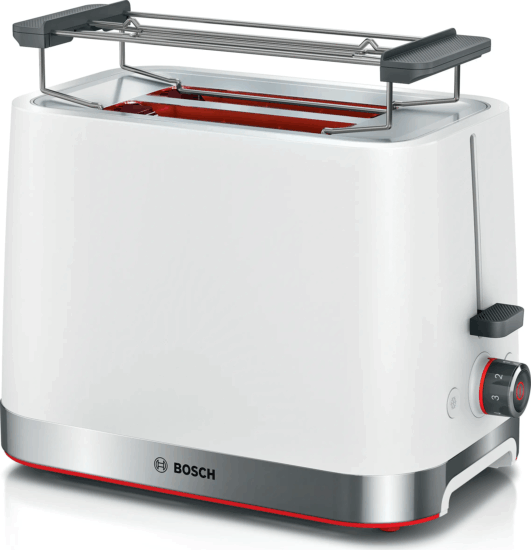 Bosch TAT4M221 műanyag 2 szeletes kenyérpirító 950W - Fehér Bosch TAT4M221 műanyag 2 szeletes kenyérpirító 950W - Fehér