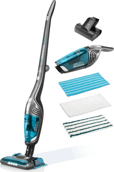 Eta Moneto II Aqua Plus Akkus 2 in 1 Porzsák nélküli Álló porszívó - Szürke