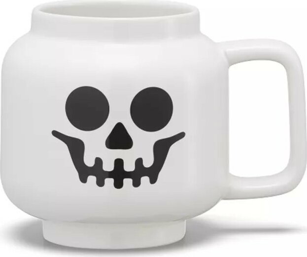 LEGO Csontváz Fej Kerámia gyerek Bögre 530ml - Fehér