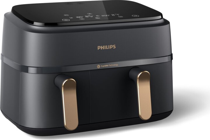 Philips NA352/00 3000 AirFryer Forrólevegős sütő 9L 2750 Watt - Fekete