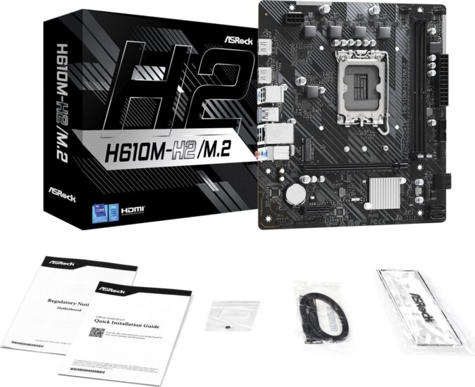 ASRock H610M-H2/M.2 DDR4 intel s1700 microATX Alaplap