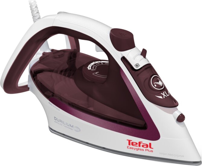 Tefal Easygliss Plus FV5714 Gőzölős Vasaló 2400W - Fehér / Lila