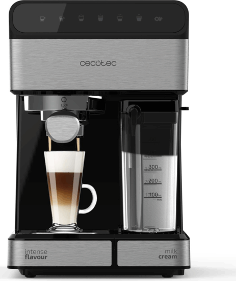 Cecotec Power Instant-ccino 20 Touch Serie Nera Presszó Kávéfőző 1350 Watt - Fekete / Inox