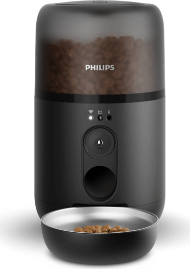 Philips Pet Series PAW5320/02 Okos ételadagoló beépített kamerával - Fekete