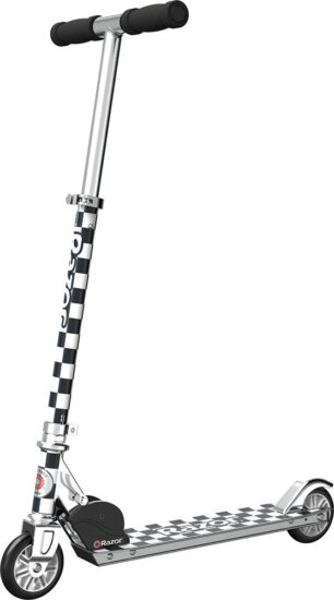 Razor Kick Fém analóg gyerek roller - Fekete/Fehér kockás Razor Kick Fém analóg gyerek roller - Fekete/Fehér kockás