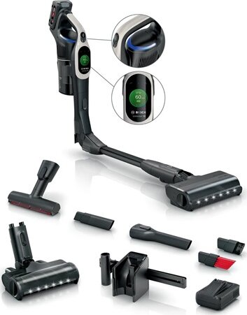 Bosch BBS1041GQC Akkus Porzsák Nélüli Álló Porszívó - Grafit Bosch BBS1041GQC Akkus Porzsák Nélüli Álló Porszívó - Grafit