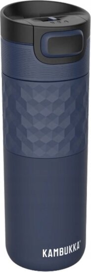 Kambukka Etna Grip Dupla falú utazó Termosz bögre 500ml - Sötétkék Kambukka Etna Grip Dupla falú utazó Termosz bögre 500ml - Sötétkék