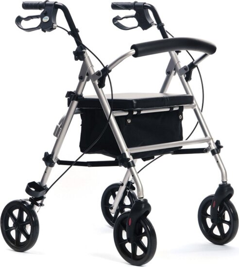 Qmed Viteacare Rocky összecsukható Rollátor Max 120kg - Ezüst Qmed Viteacare Rocky összecsukható Rollátor Max 120kg - Ezüst