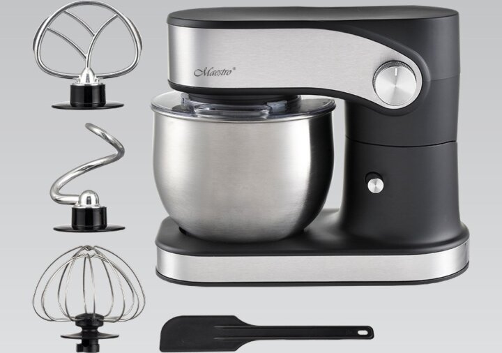 Maestro MR-557 Konyhai robotgép 3L 1200 Watt - Fekete / Inox Maestro MR-557 Konyhai robotgép 3L 1200 Watt - Fekete / Inox