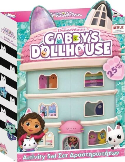 Dream Works Gabi babaháza 25 darabos Foglalkoztató készlet Dream Works Gabi babaháza 25 darabos Foglalkoztató készlet