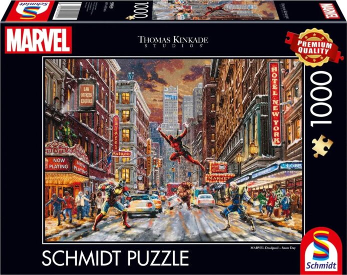 Schmidt Spiele Thomas Kinkade Studios Marvel A Hó napja 1000 darabos puzzle Schmidt Spiele Thomas Kinkade Studios Marvel A Hó napja 1000 darabos puzzle