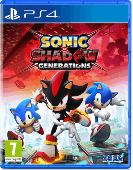 Sega Sonic X Shadow Generations PS4 játékszoftver