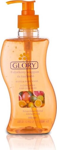 Glory Citrus illatú folyékony szappan és tusfürdő 500 ml