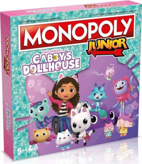 Monopoly Junior - Gabi Babaháza kiadás Családi stratégiai társasjáték