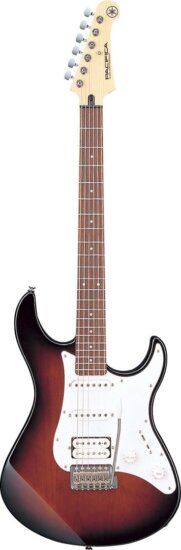 Yamaha PAC112J Elektromos gitár 6 húros - Fekete / Barna / Fehér Yamaha PAC112J Elektromos gitár 6 húros - Fekete / Barna / Fehér
