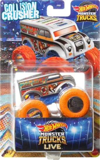 Mattel Hot Wheels Monster Trucks Live Collision Crusher kisautó Mattel Hot Wheels Monster Trucks Live Collision Crusher kisautó
