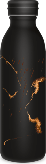 Ars Una Máté Bence-Lion 24 Dupla falú Termosz kulacs 600ml - Fekete mintás