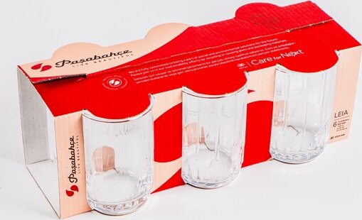 Pasabahce Leia Digestive 120ml Likőrös üveg pohár szett 6 darabos