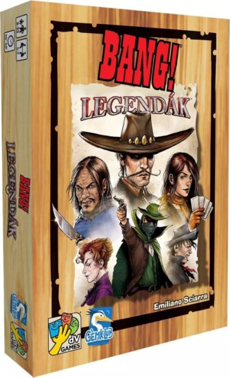 Gém Klub Bang!: Legendák társasjáték kiegészítő