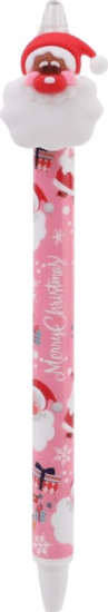 Nebuló Nyomógombos golyóstoll Karácsonyi mintával 4.változat - Többféle