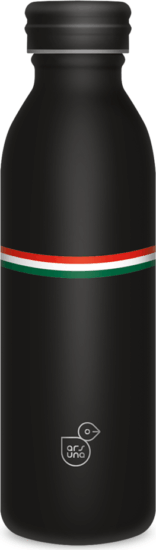 Ars Una Flag Black 24 Dupla falú Termosz kulacs 600ml - Fekete mintás