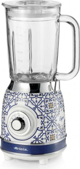 Ariete Capri Elektromos Turmixgép 1,5L / 1000 Watt - Fehér / Kék Ariete Capri Elektromos Turmixgép 1,5L / 1000 Watt - Fehér / Kék