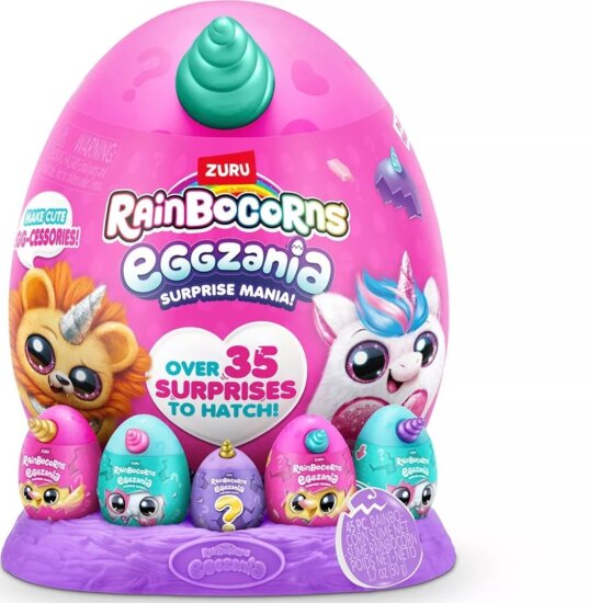Zuru Toys Rainbocorns Eggzania Meglepetés tojás 1. széria - Többféle