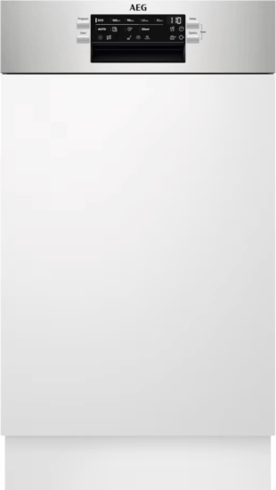 Aeg FEE73517PM Beépíthető mosogatógép 45cm 10 teríték - Inox