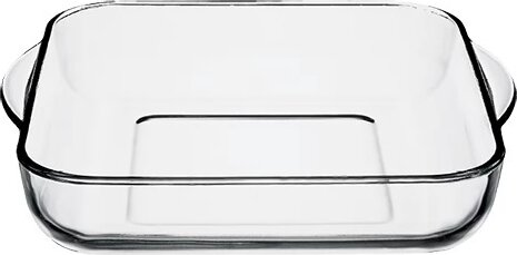 Pasabahce Borcam Hőálló üvegedény fogóval 32x28cm 3,2L - Átlátszó