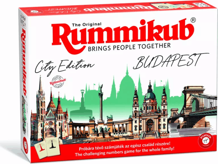 Piatnik Rummikub City Edition Budapest társasjáték