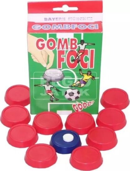 Gombfoci dobozban Ügyességi társasjáték