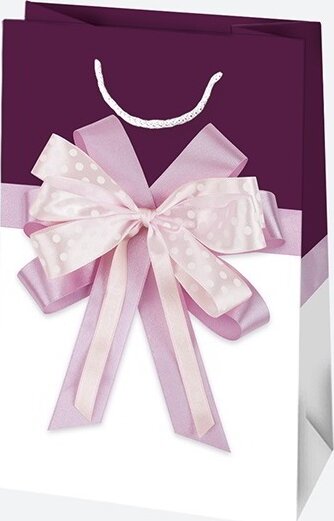 Iris Ajándék Masnis Papírtáska (10 x 16 x 6cm) - Különböző mintás