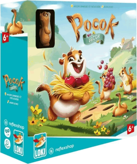 Reflexshop Pocok vacok Kooperatív társasjáték gyerekeknek