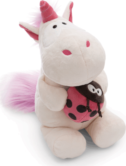 Nici Green Theodor az unikornis katicával plüssfigura 35 cm