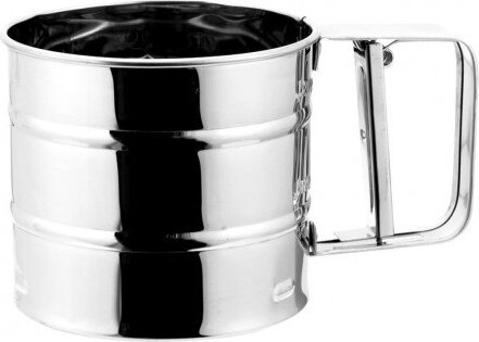 Blauman BL-3438 Rozsdamentes Liszt - és porcukor szita 10,5x9 cm - Inox