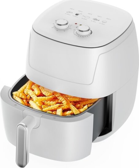 TOO AF-110W-1350 W AirFryer Forrólevegős sütő 5,2L 1350 Watt - Fehér