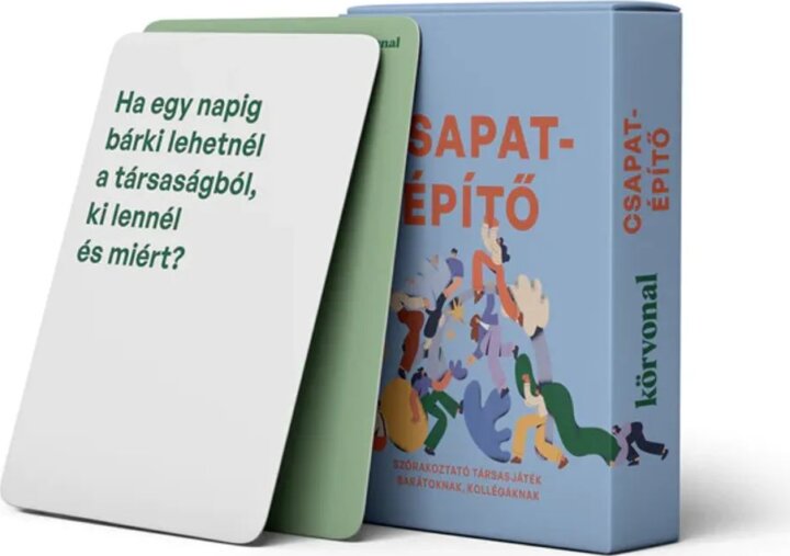 Körvonal Csapatépítő kártyajáték felnőtteknek 80db kártyalappal