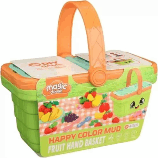 Magic Dough Gyümölcsös piknikkosár gyurmaszett
