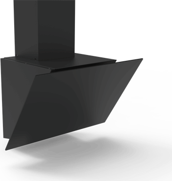 Luxell DA6-833 Kürtős Páraelszívó Szagelszívó - Fekete Luxell DA6-833 Kürtős Páraelszívó Szagelszívó - Fekete