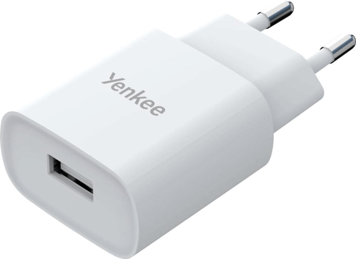 Yenkee YAC SE 203 USB-A Hálózati Töltő Adapter 12W - Fehér