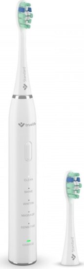 TrueLife SonicBrush Clean30 Elektromos Szónikus Fogkefe - Fehér