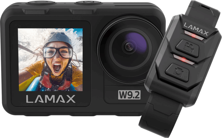 LAMAX W9.2 Vízálló Akciókamera 5K 60fps - Fekete LAMAX W9.2 Vízálló Akciókamera 5K 60fps - Fekete