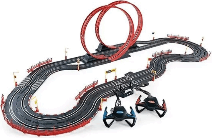 Manyuk Toys Elektromos versenypálya szett autókkal 5,4 m