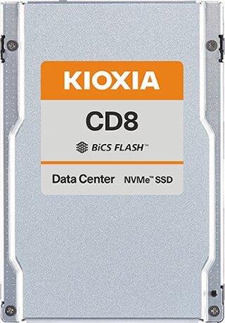 Kioxia CD8-R 15.4 TB 2.5" PCI Express 4.0 NVMe BiCS FLASH TLC SSD